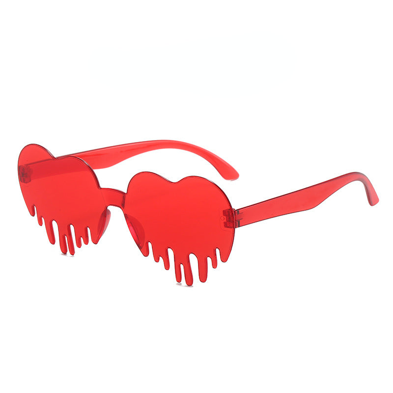 Wholesale Thin Candy Colored Love PC Sunglasses